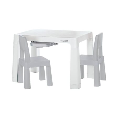 Set măsuță și două scaune, FreeON, Neo Gri
