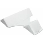 Suport de dormit pentru bebeluși, cu husă din bumbac, Bubaba, Alb