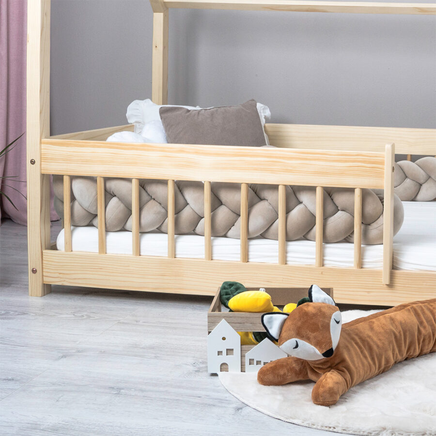 Pat copii montessori tip căsuță, MiniMini, Angel Nest - Image 10