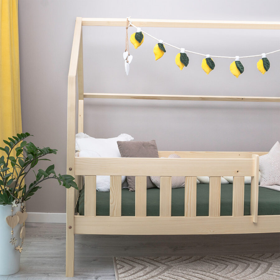 Pat copii montessori tip căsuță, MiniMini, Angel Nest - Image 17