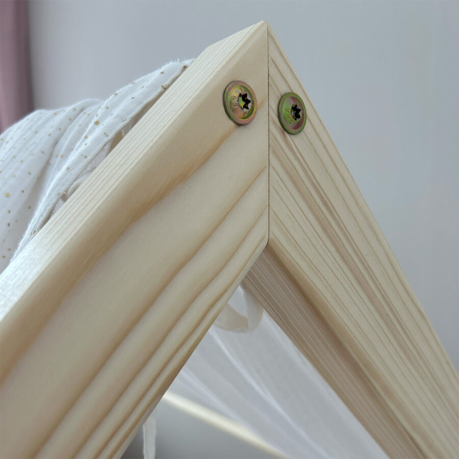 Pat copii montessori tip căsuță, MiniMini, Angel Nest - Image 13
