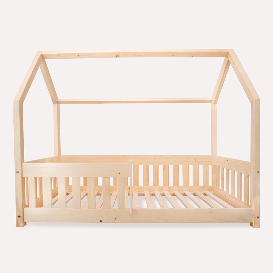 Pat copii montessori tip căsuță, MiniMini, Angel Nest - Image 19
