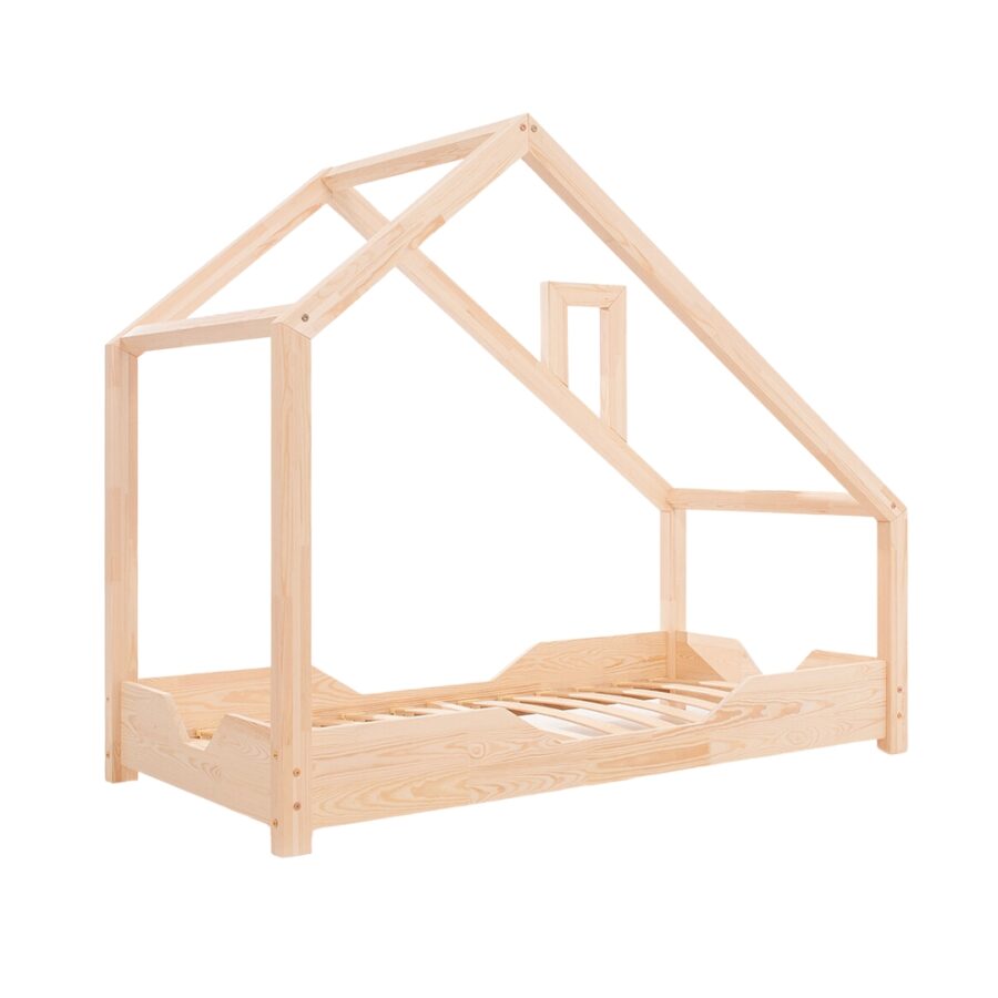 Pat copii Montessori tip căsuță, MiniMini, Dream - Image 4