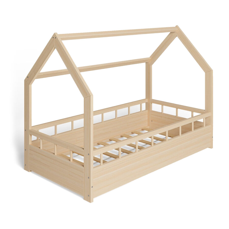 Pat copii căsuță Montessori, MiniMini, MonteHouse - Image 7