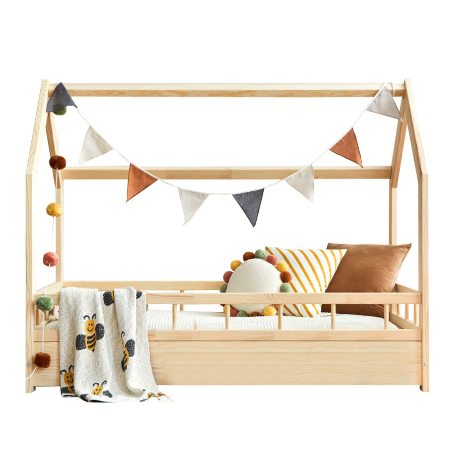 Pat copii căsuță Montessori, MiniMini, MonteHouse