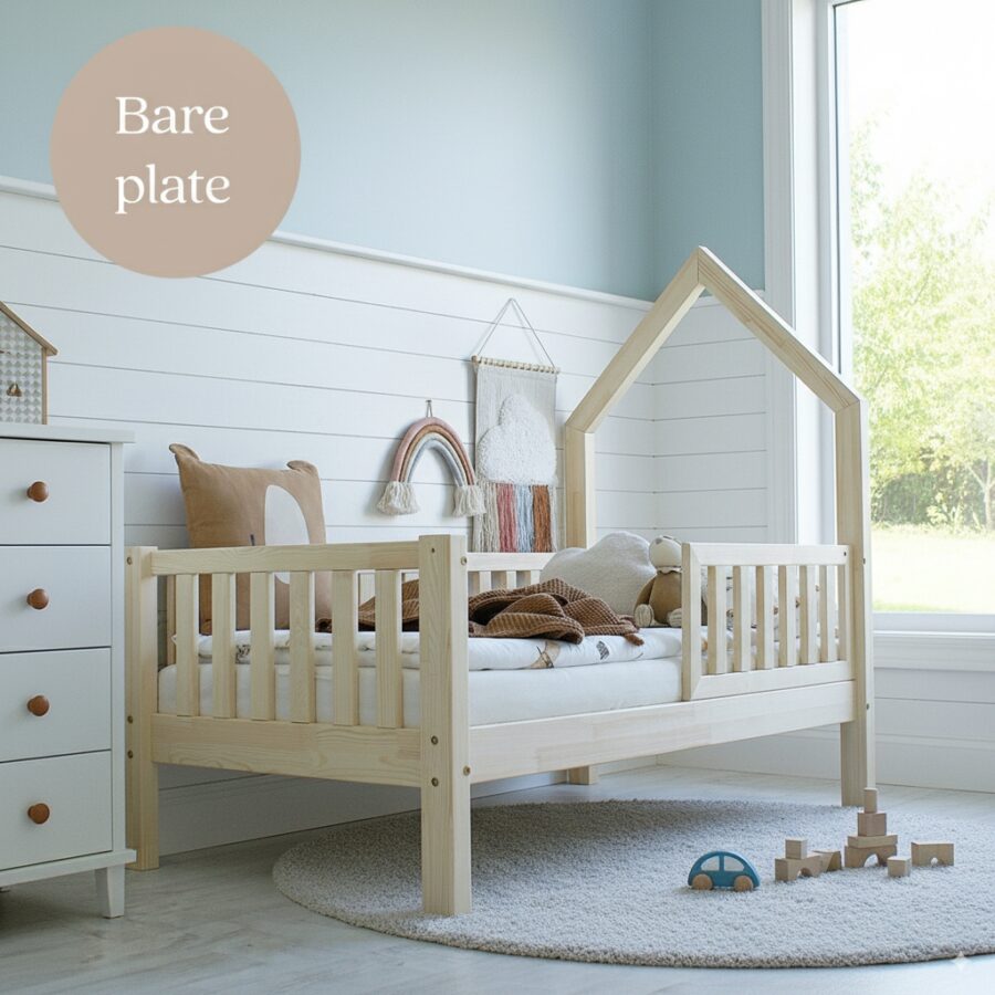 Pat copii căsuță montessori, MiniMini, Mossy - Image 3