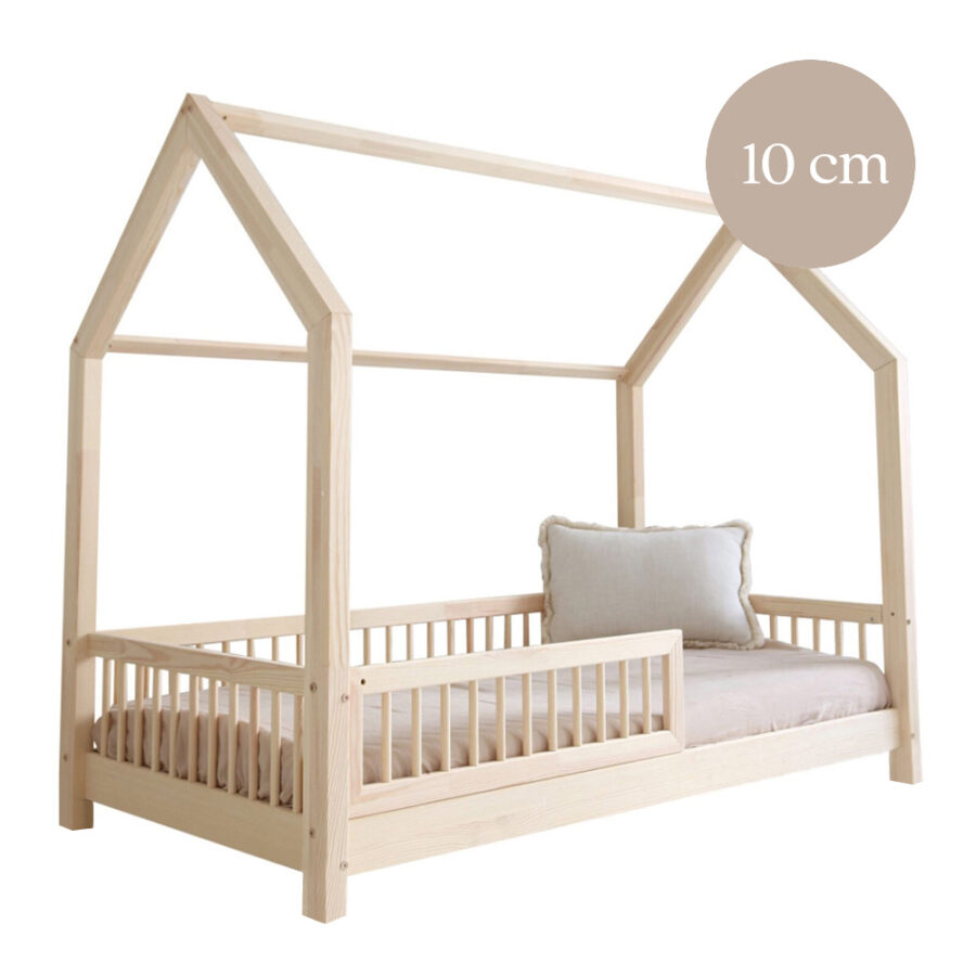 Pat copii căsuță montessori, MiniMini, Timber Sleep - Image 16