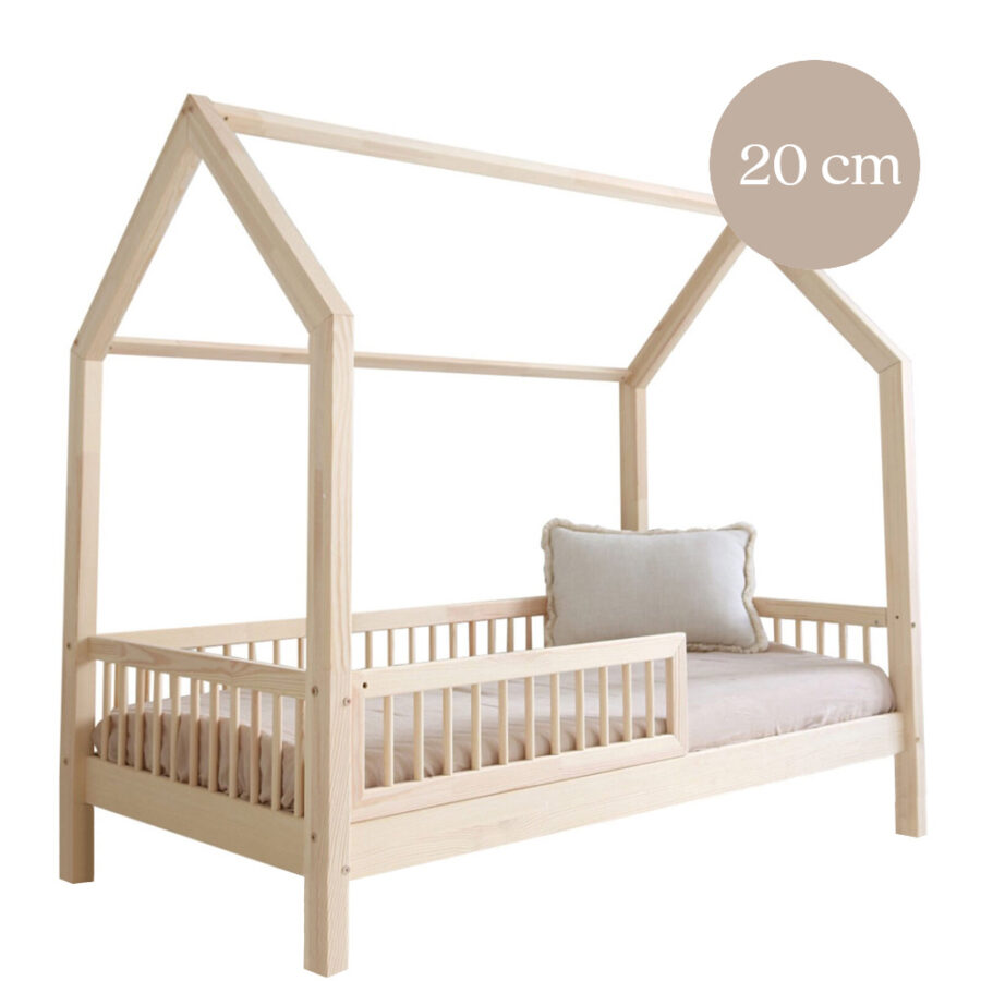 Pat copii căsuță montessori, MiniMini, Timber Sleep - Image 17