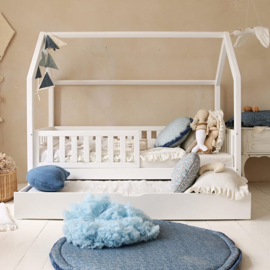 Pat copii căsuță montessori, MiniMini, Timber Sleep - Image 6