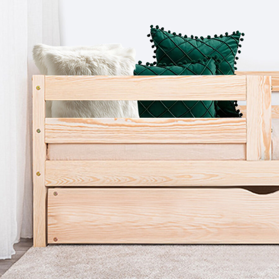 Pat copii cu balustradă, MiniMini, SleepWell - Image 3