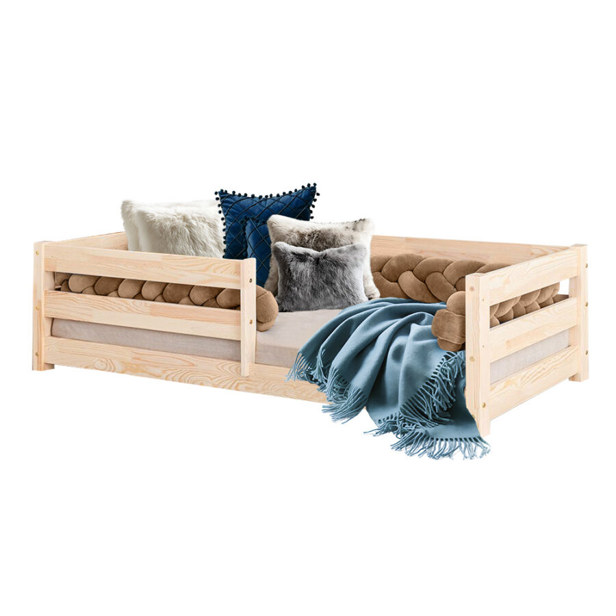 Pat copii cu balustradă, MiniMini, SleepWell