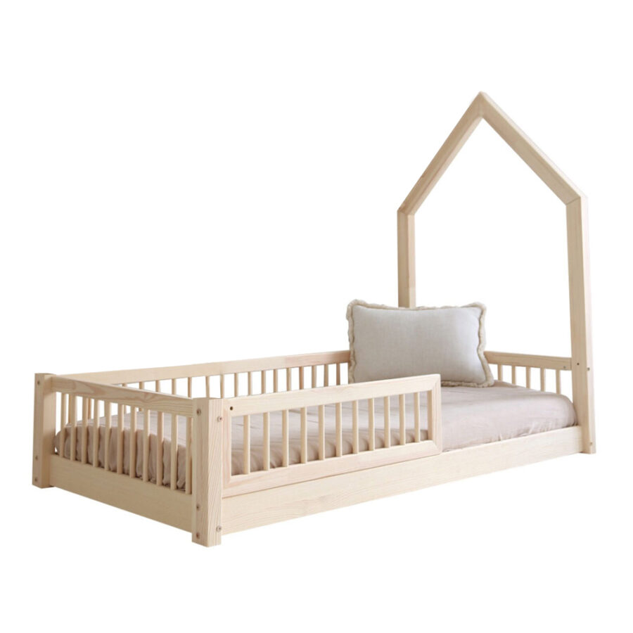 Pat copii căsuță montessori, MiniMini, Mossy